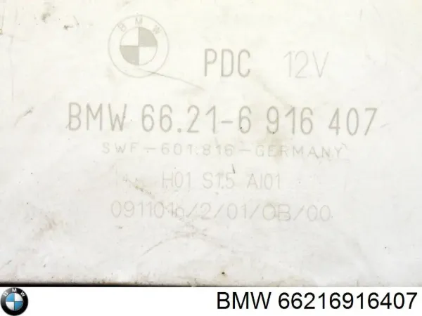 Модуль керування (ЕБУ) парктроніком 66214104215 BMW