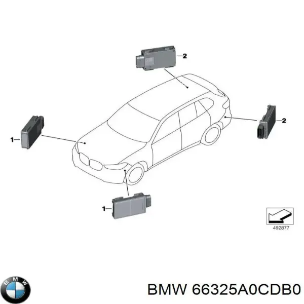  66325A1BCD9 BMW