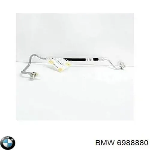Шланг кондиціонера, від компресора до радіатора 6988880 BMW