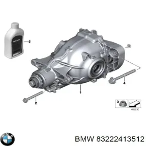Масло трансмісії 83222413512 BMW