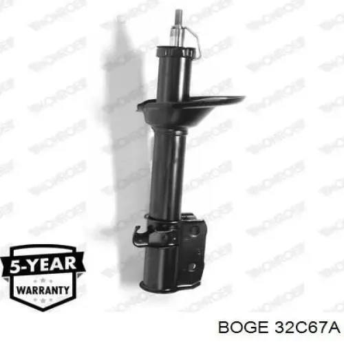 Амортизатор задній, лівий 32C67A Boge