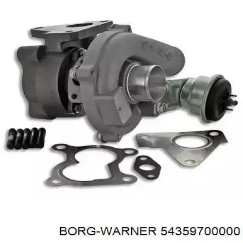 Турбіна 54359700000 Borg-Warner