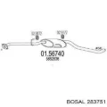 Глушник, центральна частина Opel Omega 25, 26, 27
