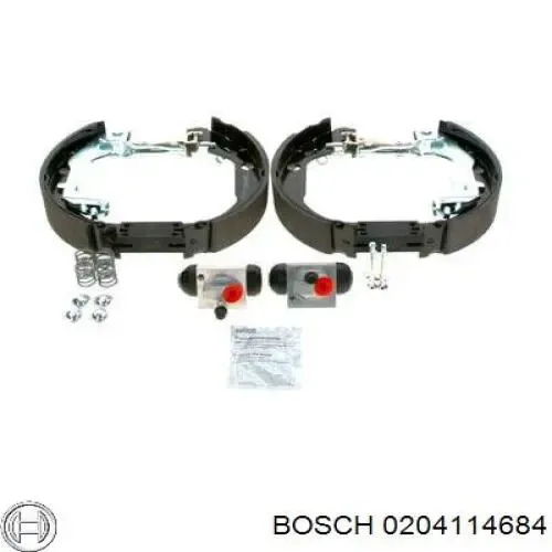 Колодки гальмові задні, барабанні K68076 Brembo