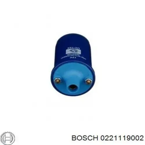 Котушка запалювання 0221119002 Bosch