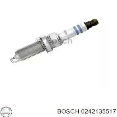 Свічки запалювання 0242135517 Bosch