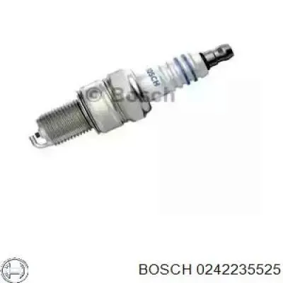 Свічки запалювання 0242235525 Bosch