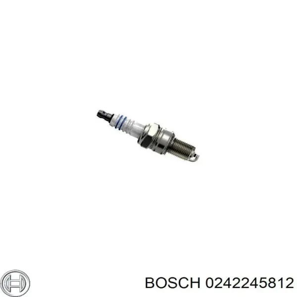 Свічки автомобільні Bosch 0242245812 ціна, від
