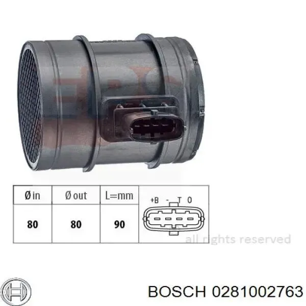 ДМРВ 0281002763 Bosch