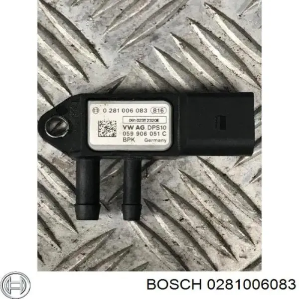 Датчик тиску вихлопних газів 0281006083 Bosch