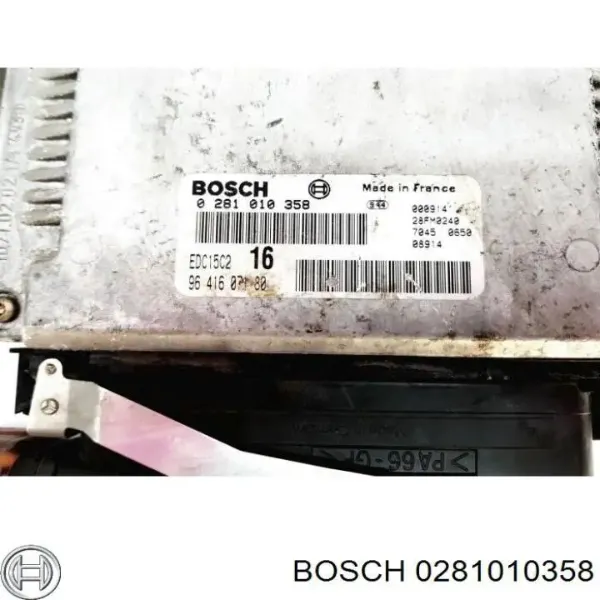 Електронний блок керування двигуном 0281010358 Bosch