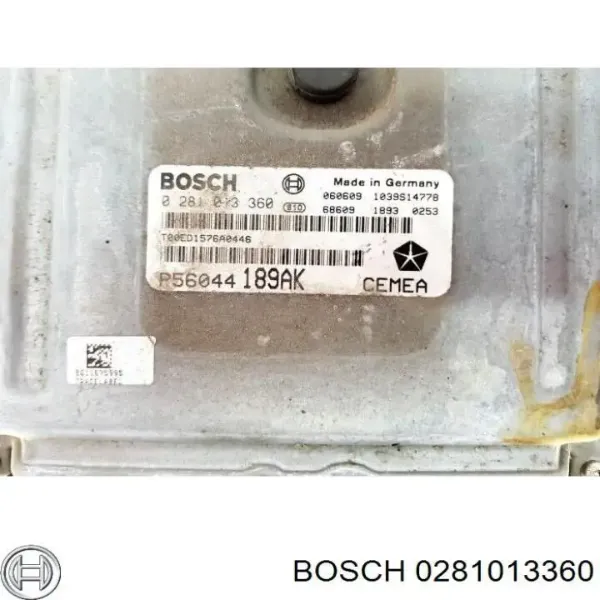 Електронний блок керування двигуном 0281013360 Chrysler