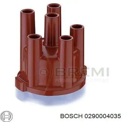 Кришка розподільника запалювання/трамблера Bosch 0290004035 ціна, від