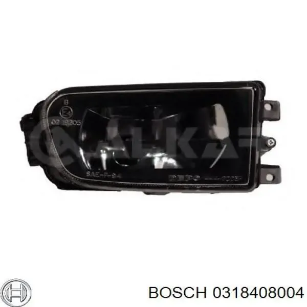 Фара протитуманна, права 0318408004 Bosch