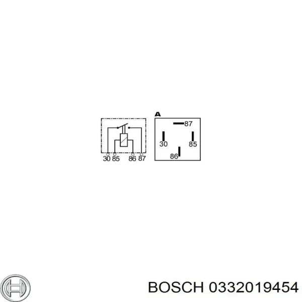Реле поворотів 0332019454 Bosch