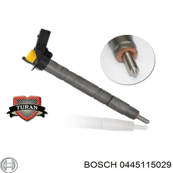 Паливні форсунки 0445115029 Bosch