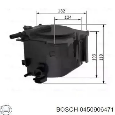 Паливний фільтр 0450906471 Bosch