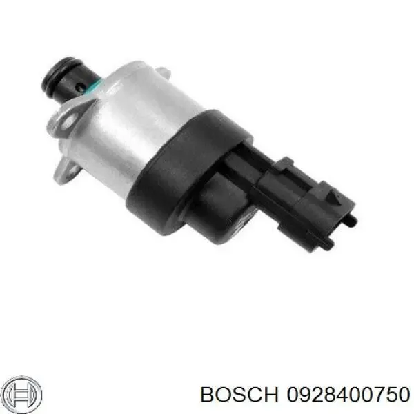 Клапан регулювання тиску, редукційний клапан ПНВТ 0928400750 Bosch