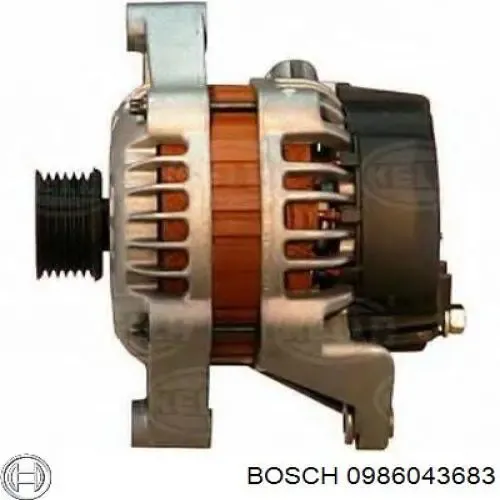 Генератор 0986043683 Bosch
