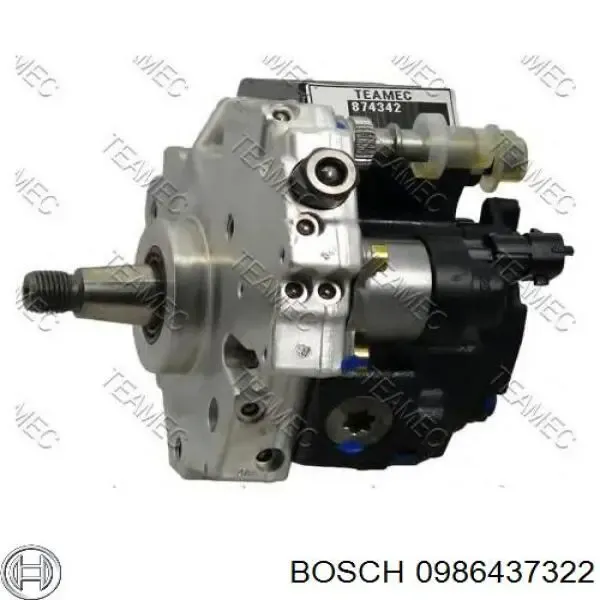 Паливний насос високого тиску 0986437322 Bosch