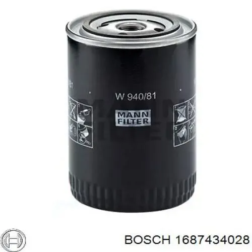 Паливний фільтр 1687434028 Bosch