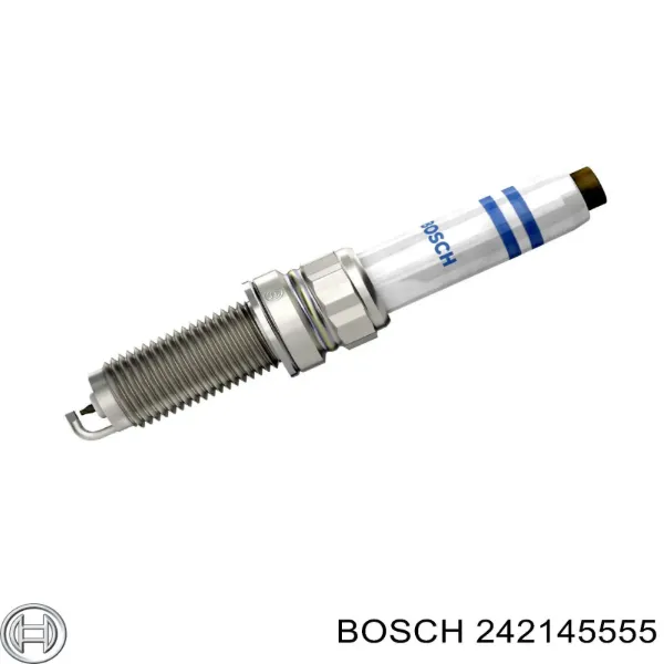 Свічки запалювання 242145555 Bosch