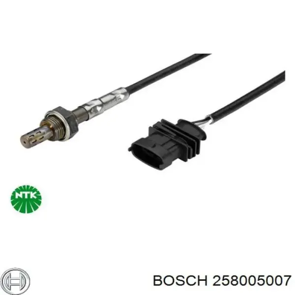 Лямбдазонд, датчик кисню до каталізатора 258005007 Bosch