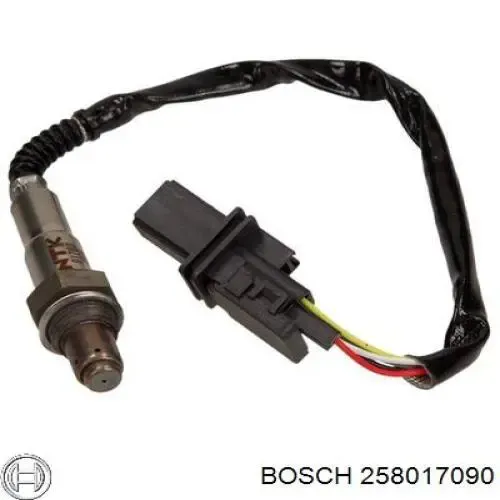 Лямбдазонд, датчик кисню до каталізатора 258017090 Bosch