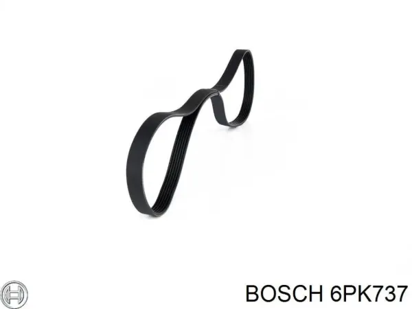 Ремінь генератора 6PK737 Bosch