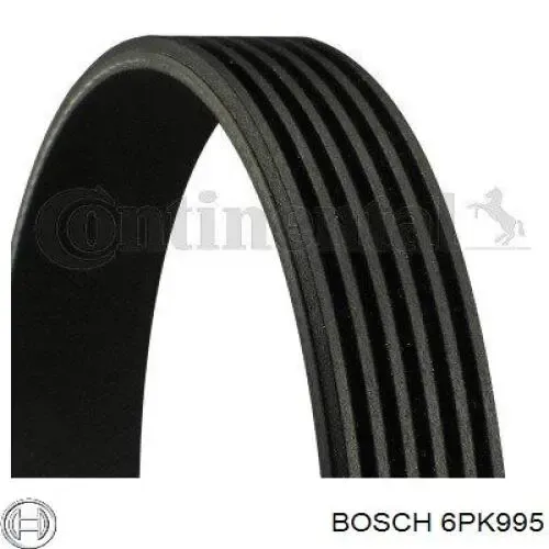 Ремінь генератора 6PK995 Bosch