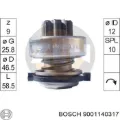 Бендикс стартера BOSCH 9001140317
