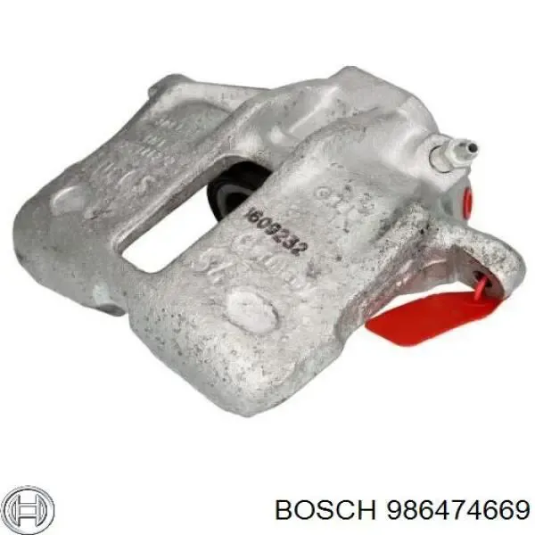 Супорт гальмівний передній правий 986474669 Bosch