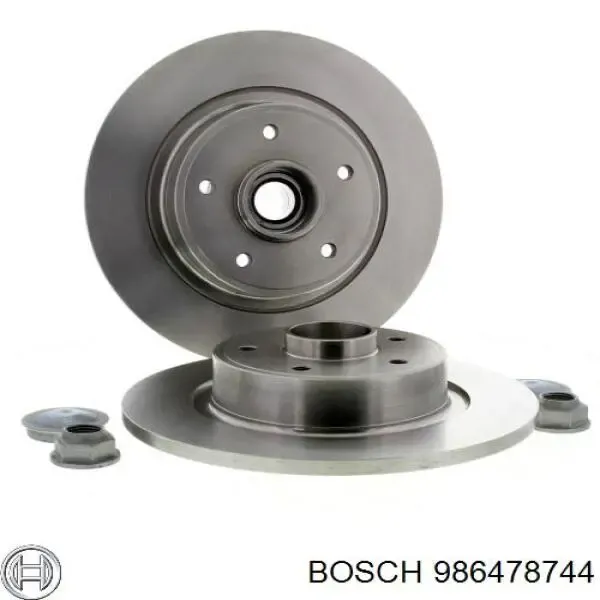 Гальмівні диски 986478744 Bosch