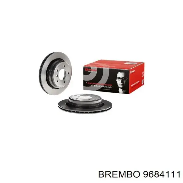 Гальмівні диски 9684111 Brembo