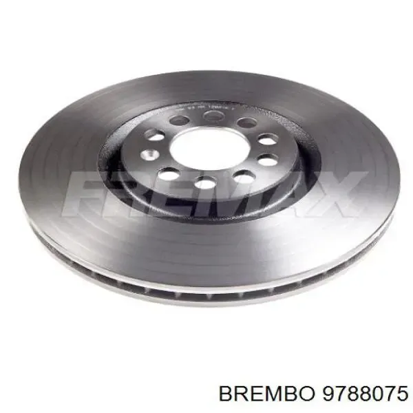 Гальмівні диски передні 9788075 Brembo