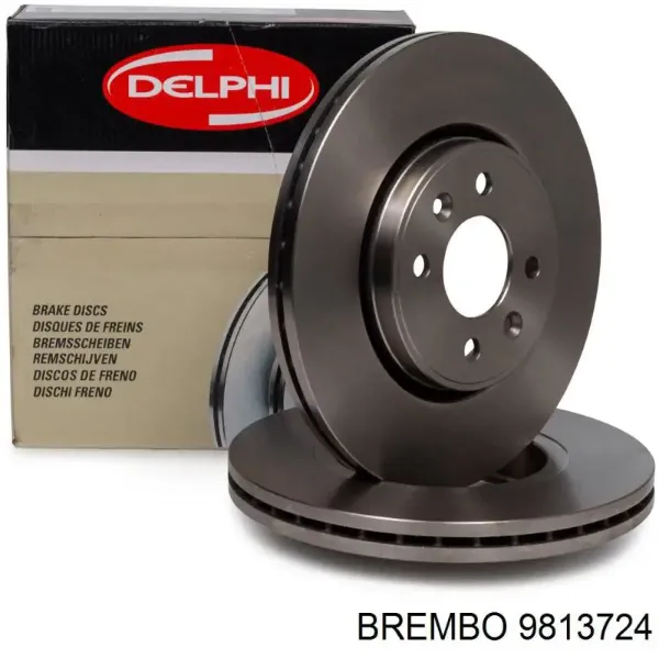 Гальмівні диски передні 9813724 Brembo