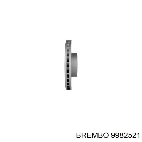 Гальмівні диски передні 9982521 Brembo