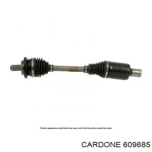 Ліва піввісь 609685 Cardone