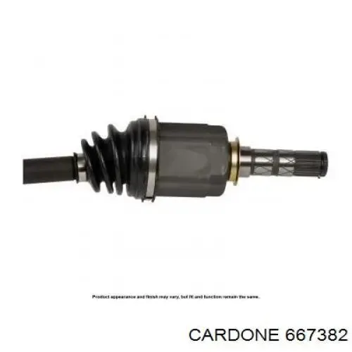Піввісь (привід) передня 667382 Cardone