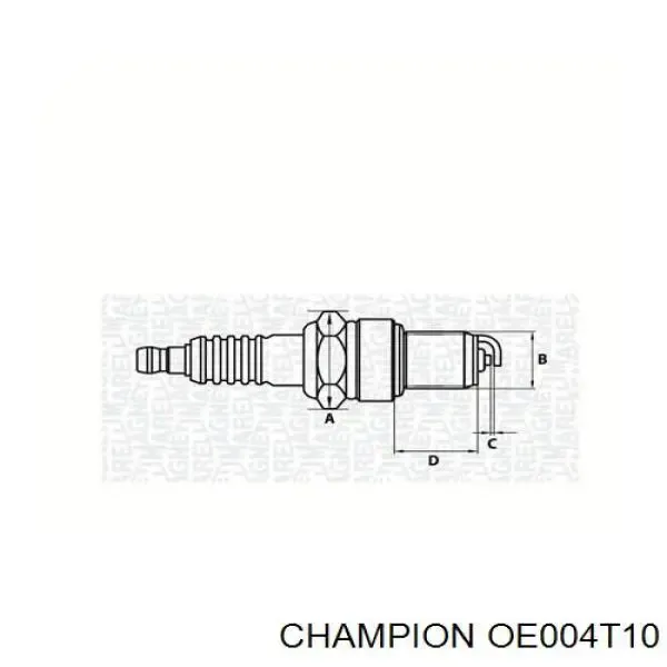 Свічки запалювання RC52LS Eyquem