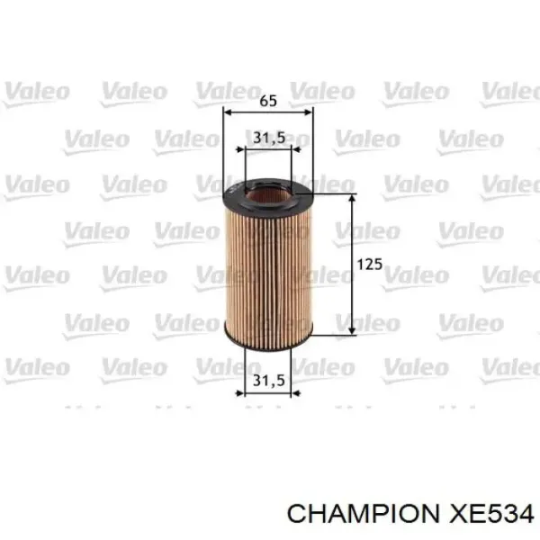 Масляний фільтр XE534 Champion