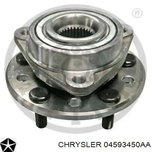 Передня маточина 04593450AA Chrysler