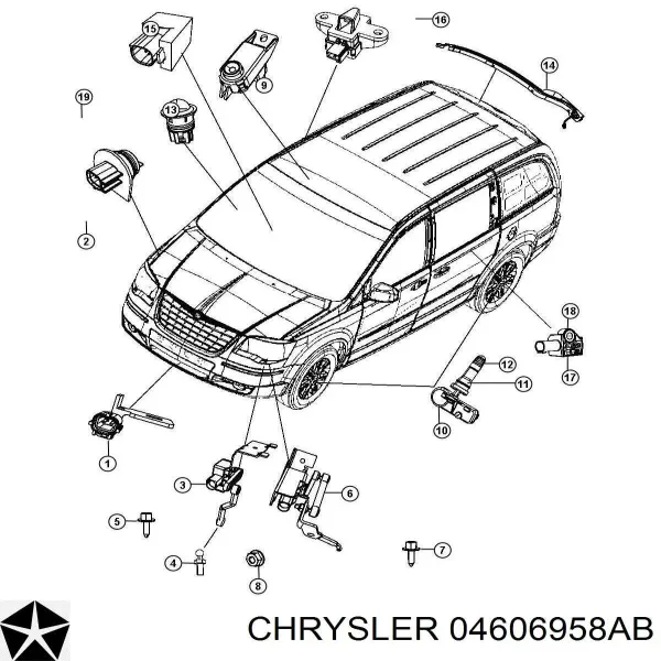  K04606958AB Fiat/Alfa/Lancia