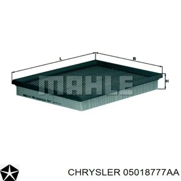Повітряний фільтр 05018777AA Chrysler