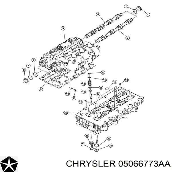 Направляюча втулка клапана Jeep Liberty/Cherokee позашляховик (KJ) (2002 - 2007) ціна, від