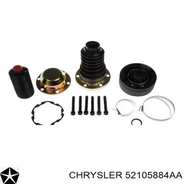 Кардан передній 52105884AA Chrysler