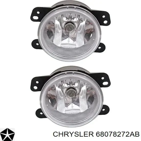 Задній бампер 68078272AB Chrysler