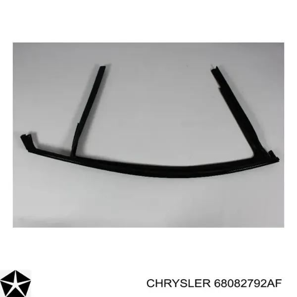 Направляюча скла рамки двері, передньої правої 68082792AF Chrysler