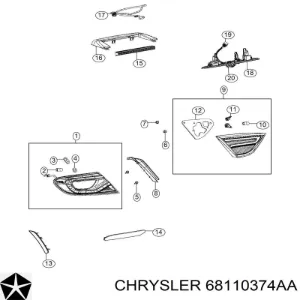 68110374AA CHRYSLER