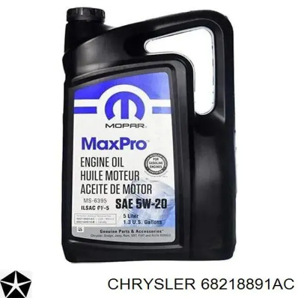 Моторне масло 68218891AC Chrysler